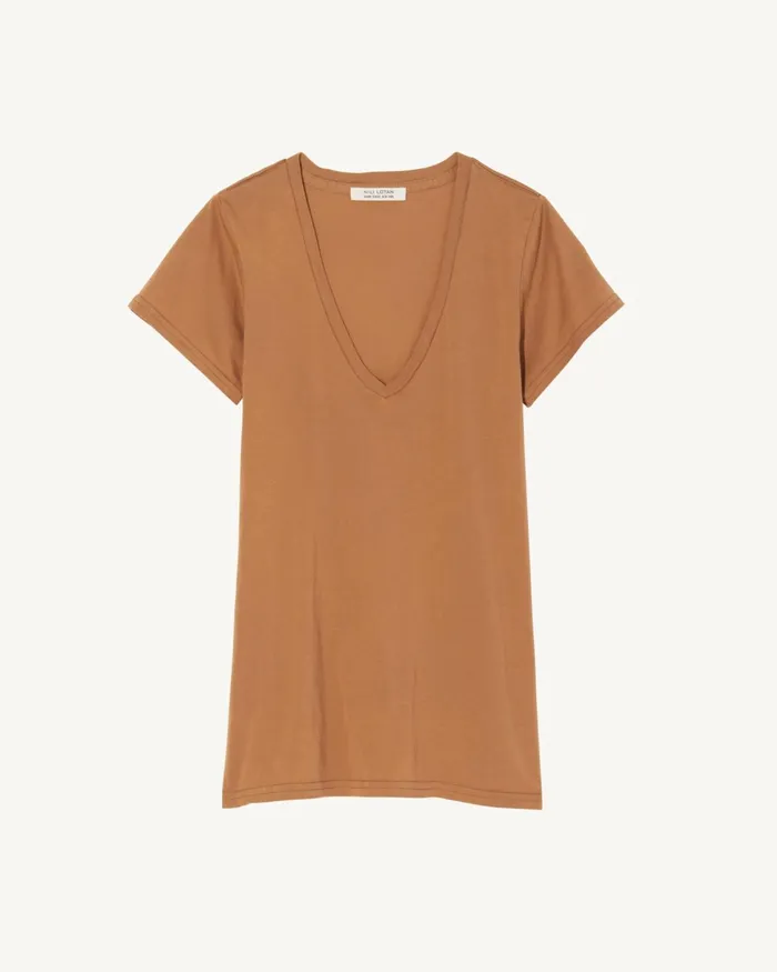 Women Tops Nili Lotan CAROL TEE White