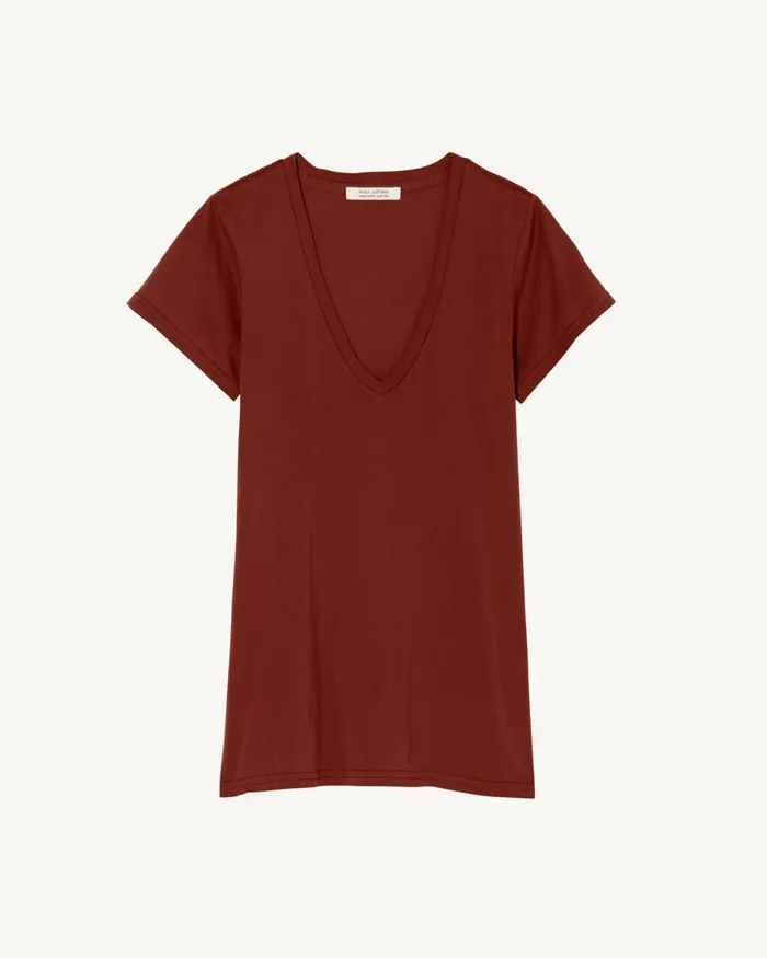 Women Tops Nili Lotan CAROL TEE White