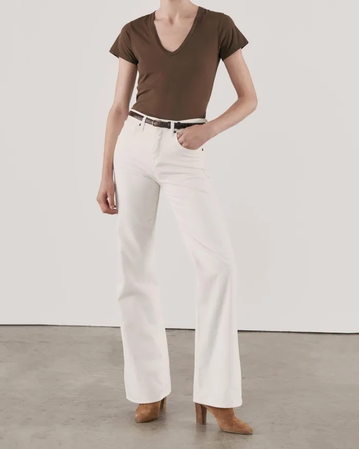 Women Tops Nili Lotan CAROL TEE White
