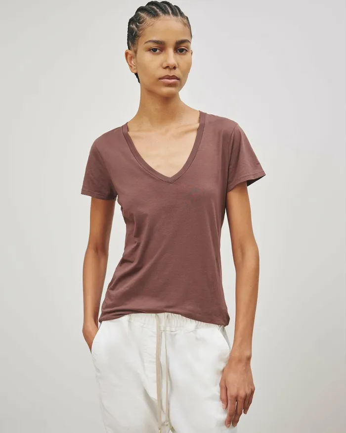 Women Tops Nili Lotan CAROL TEE White