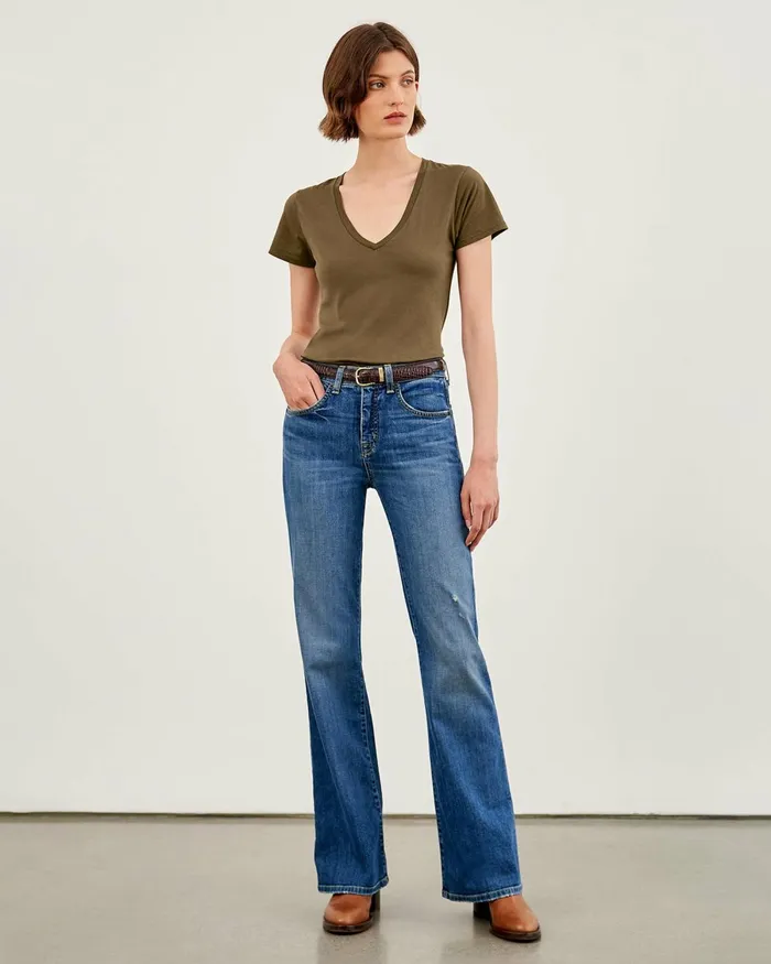Women Tops Nili Lotan CAROL TEE White