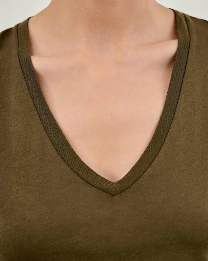 Women Tops Nili Lotan CAROL TEE White