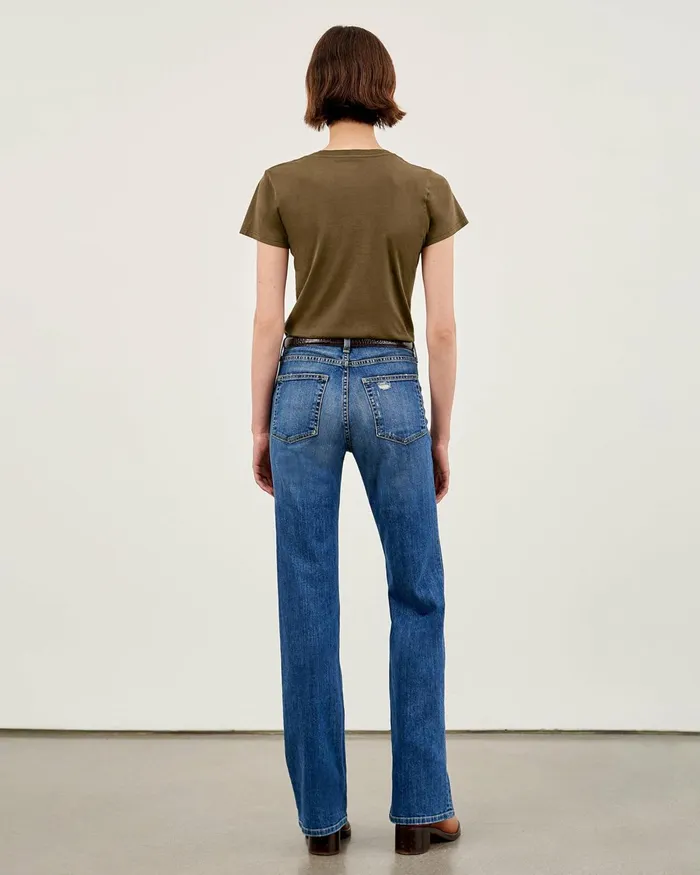 Women Tops Nili Lotan CAROL TEE White