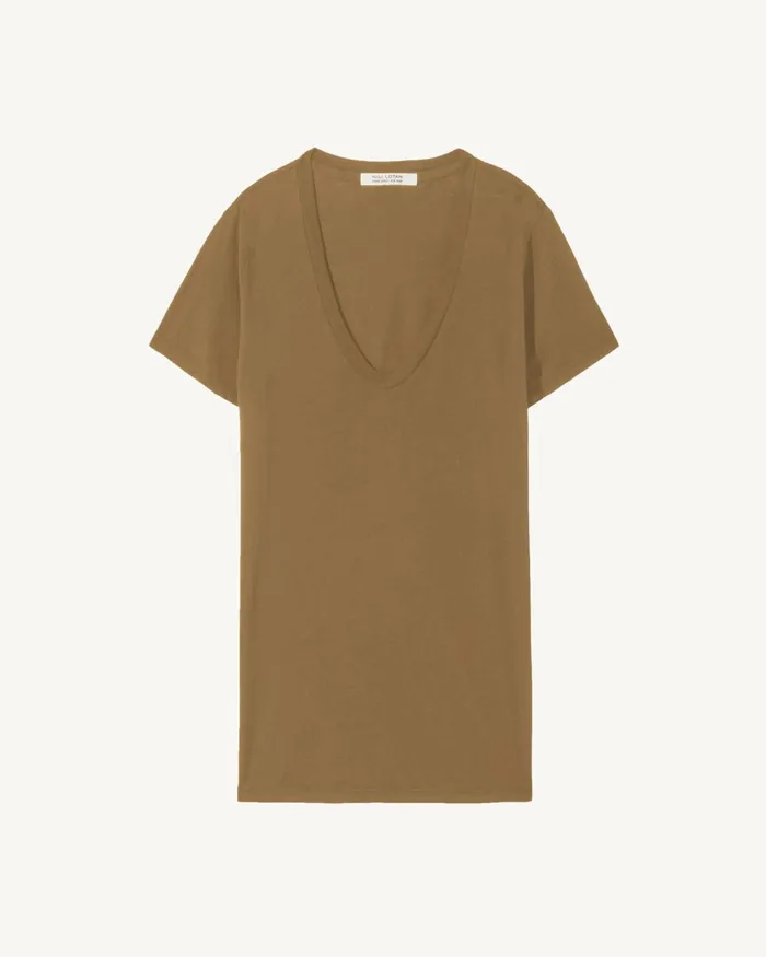 Women Tops Nili Lotan CAROL TEE White
