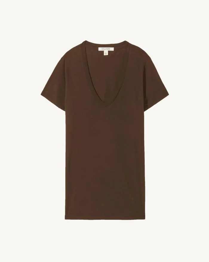 Women Tops Nili Lotan CAROL TEE White