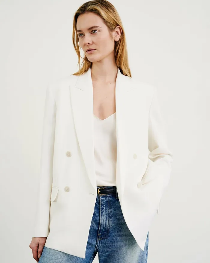 Women Tops Nili Lotan ISABELLA CAMI TOP Ivory