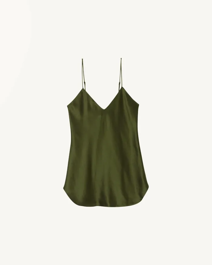 Women Tops Nili Lotan ISABELLA CAMI TOP Ivory