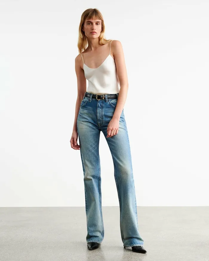 Women Tops Nili Lotan ISABELLA CAMI TOP Ivory