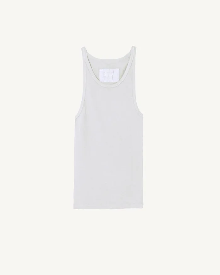 Women Tops Nili Lotan JENNIFER TANK White