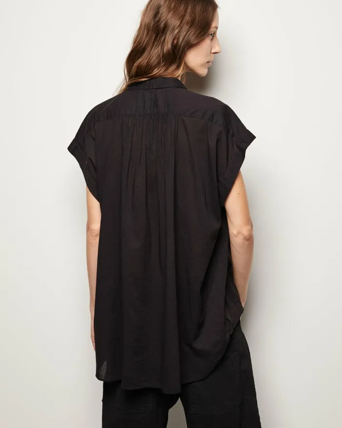 Women Tops Nili Lotan NORMANDY BLOUSE Ivory