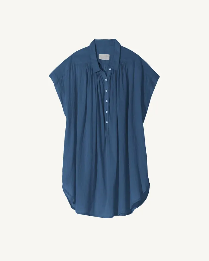 Women Tops Nili Lotan NORMANDY BLOUSE Ivory
