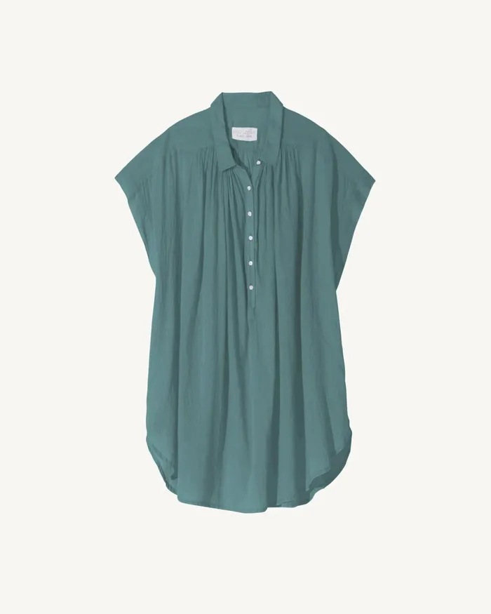 Women Tops Nili Lotan NORMANDY BLOUSE Ivory