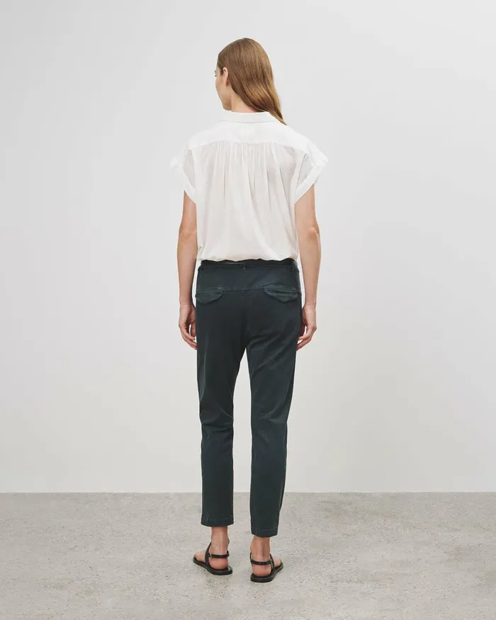 Women Tops Nili Lotan NORMANDY BLOUSE Ivory