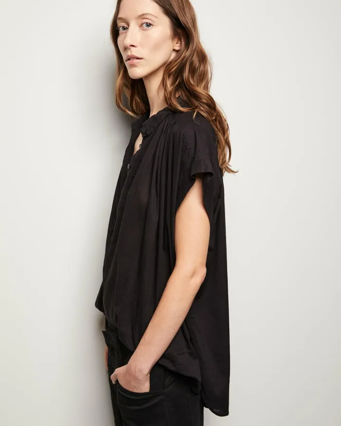 Women Tops Nili Lotan NORMANDY BLOUSE Ivory