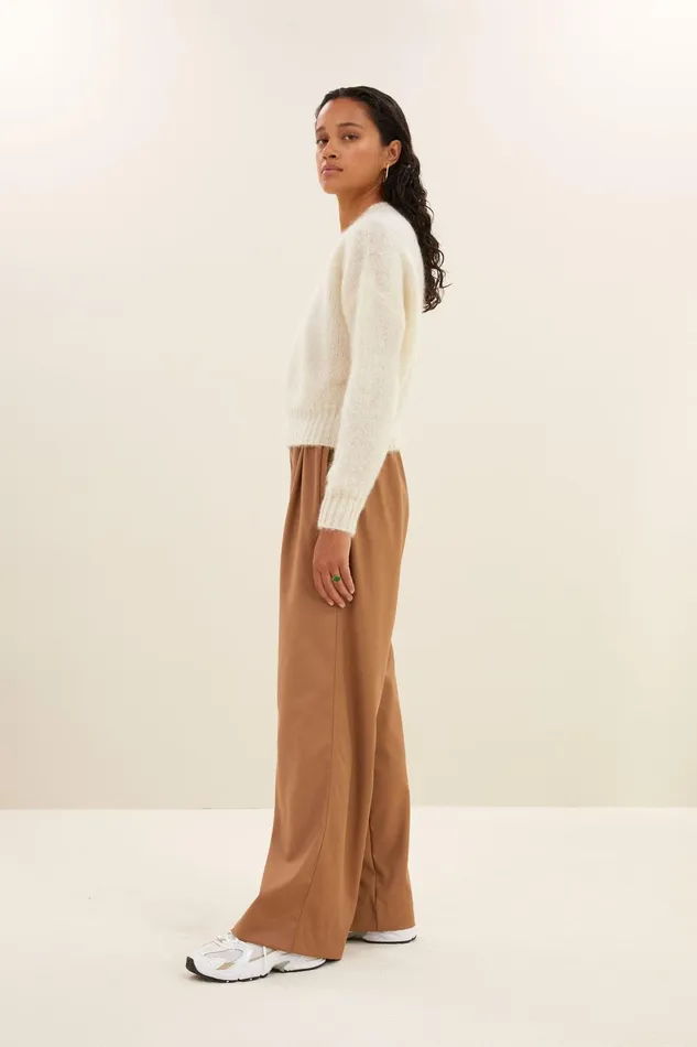Women Trousers Bybar Benji Pants Camel
