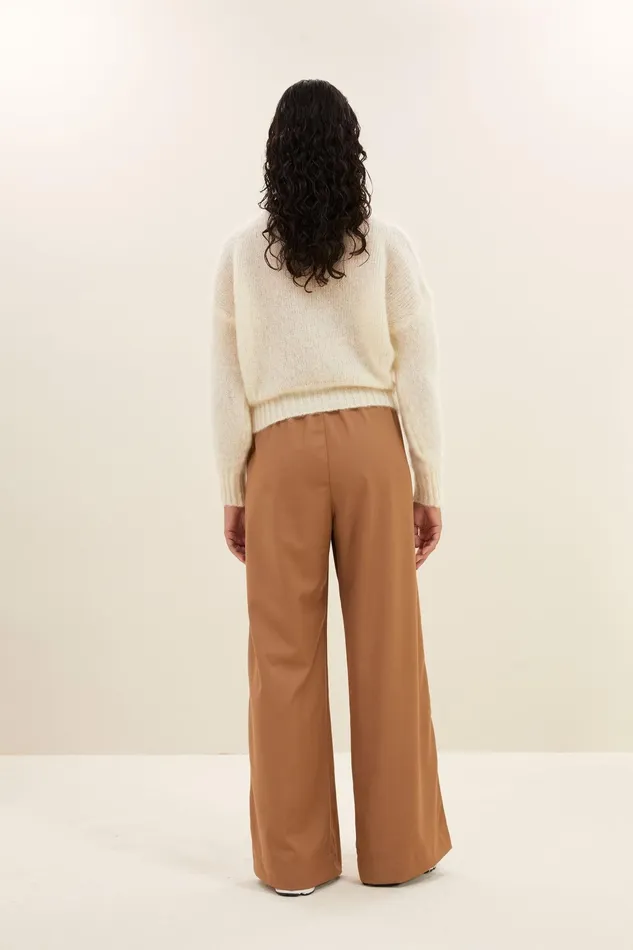 Women Trousers Bybar Benji Pants Camel