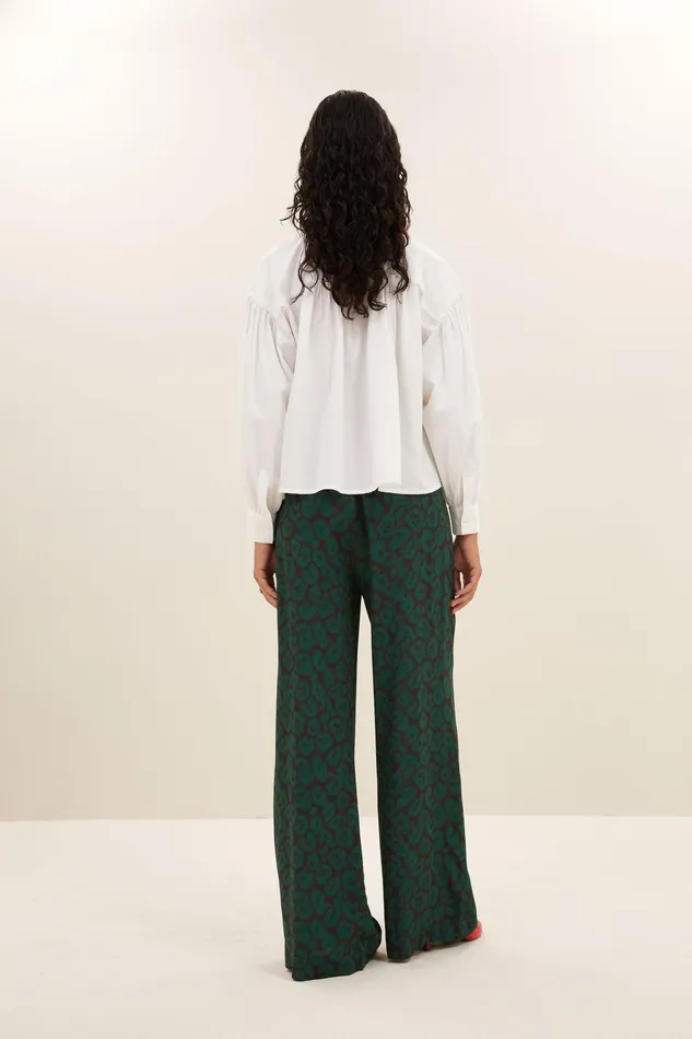 Women Trousers Bybar Benji Spotted Pants Spotted Print