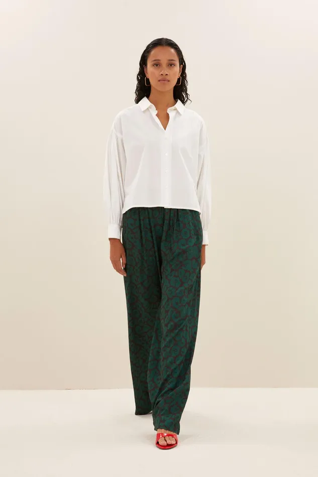 Women Trousers Bybar Benji Spotted Pants Spotted Print