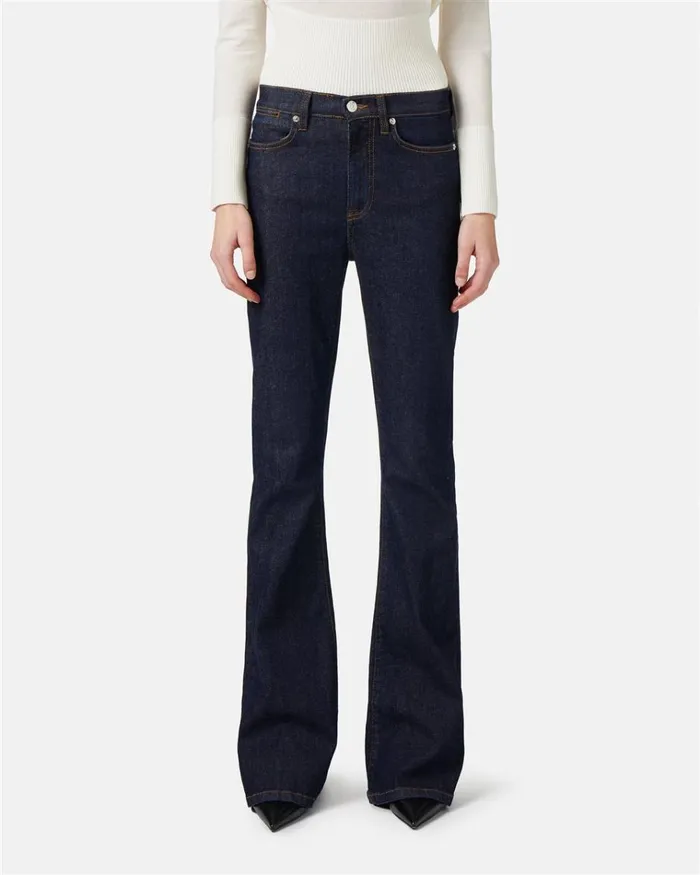 Women TROUSERS Iceberg 5 Pocket Skinny Flare Trousers