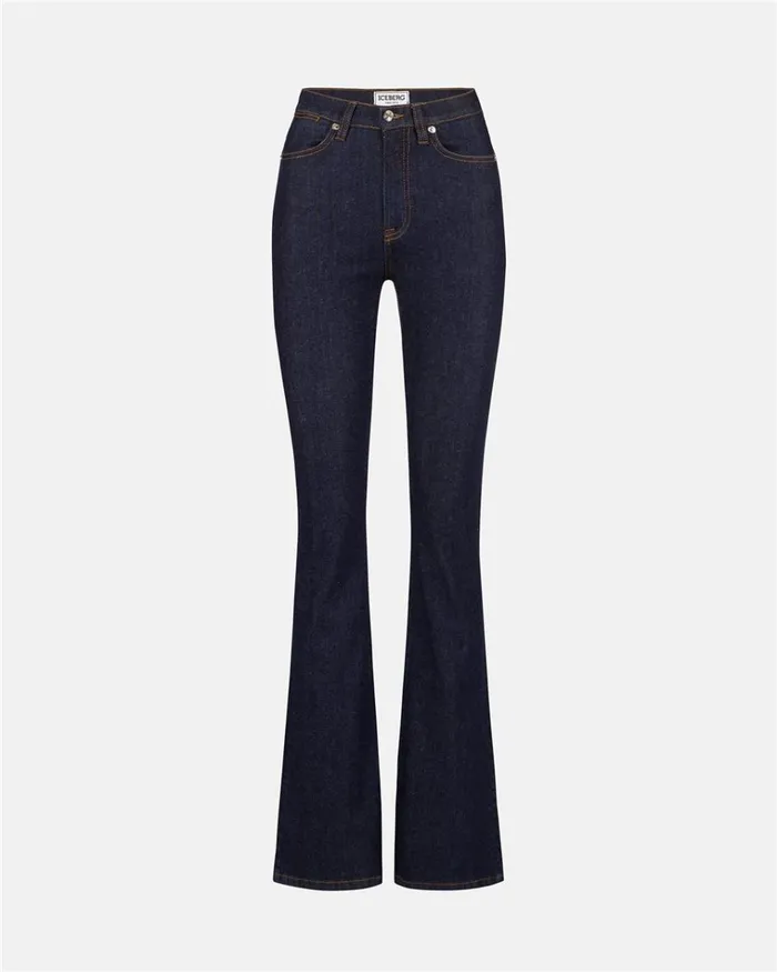 Women TROUSERS Iceberg 5 Pocket Skinny Flare Trousers Women TROUSERS Iceberg 5 Pocket Skinny Flare Trousers