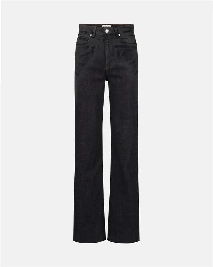 Women TROUSERS Iceberg Wide Fit 5 Pocket Trousers Women TROUSERS Iceberg Wide Fit 5 Pocket Trousers