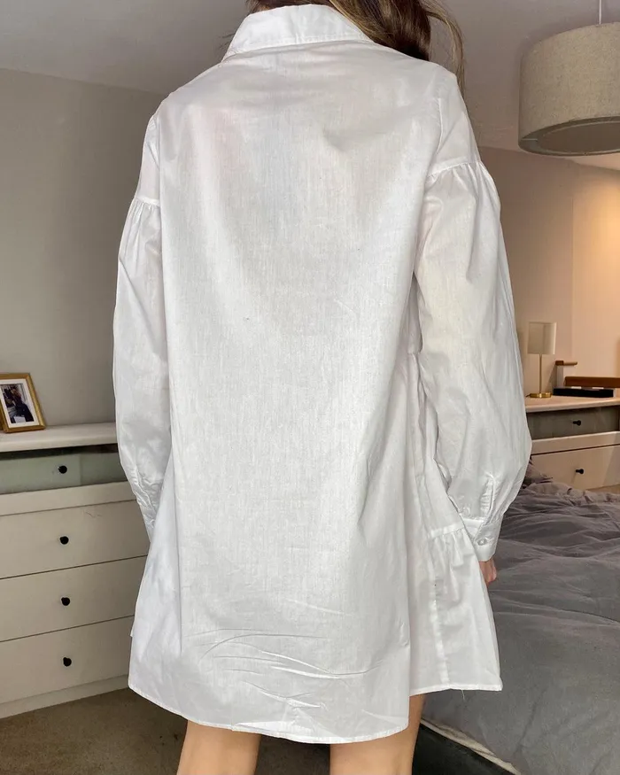 Women White Shirt Dress White Threadbare Dresses Women White Shirt Dress White Threadbare Dresses