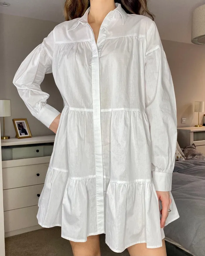 Women White Shirt Dress White Threadbare Dresses Women White Shirt Dress White Threadbare Dresses