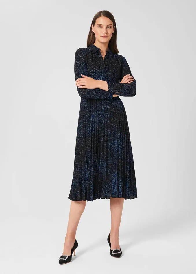 Womens Adalyn Dress Electrc Blu Blk Hobbs Dresses Near Me