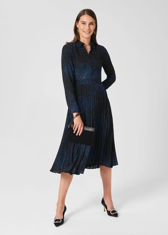 Womens Adalyn Dress Electrc Blu Blk Hobbs Dresses Near Me
