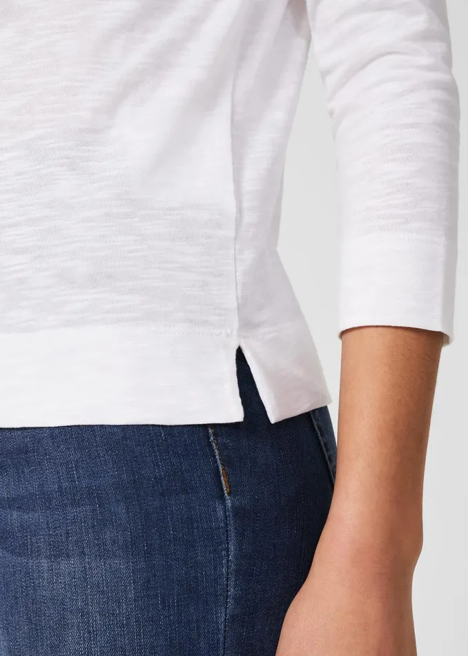 Womens Avia Cotton Slub TShirt White Hobbs Tops Gift Ideas