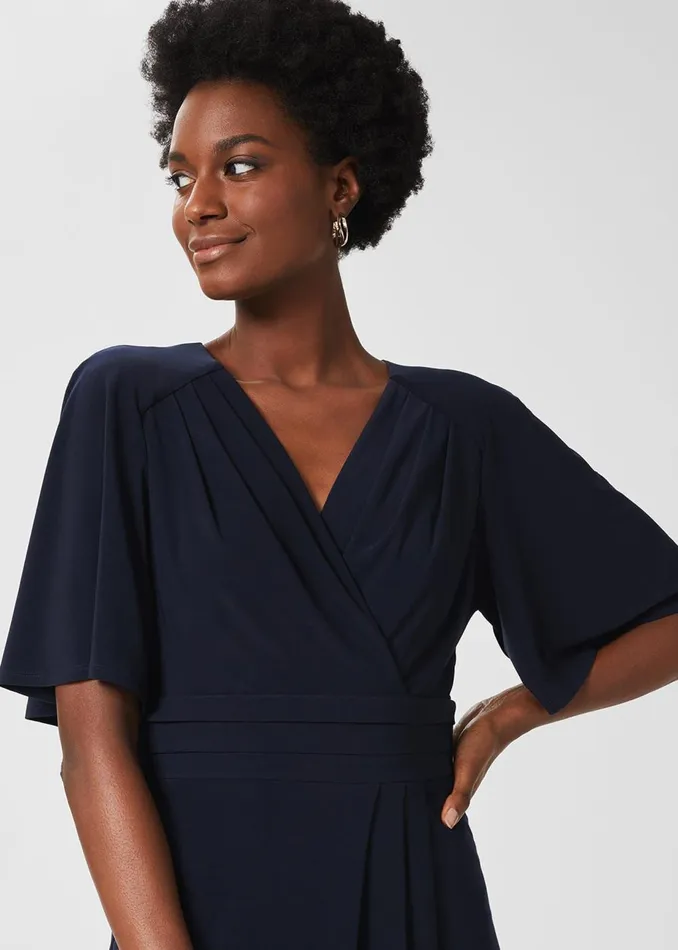 Womens Coralie Dress Midnight Navy Hobbs Dresses Near Me