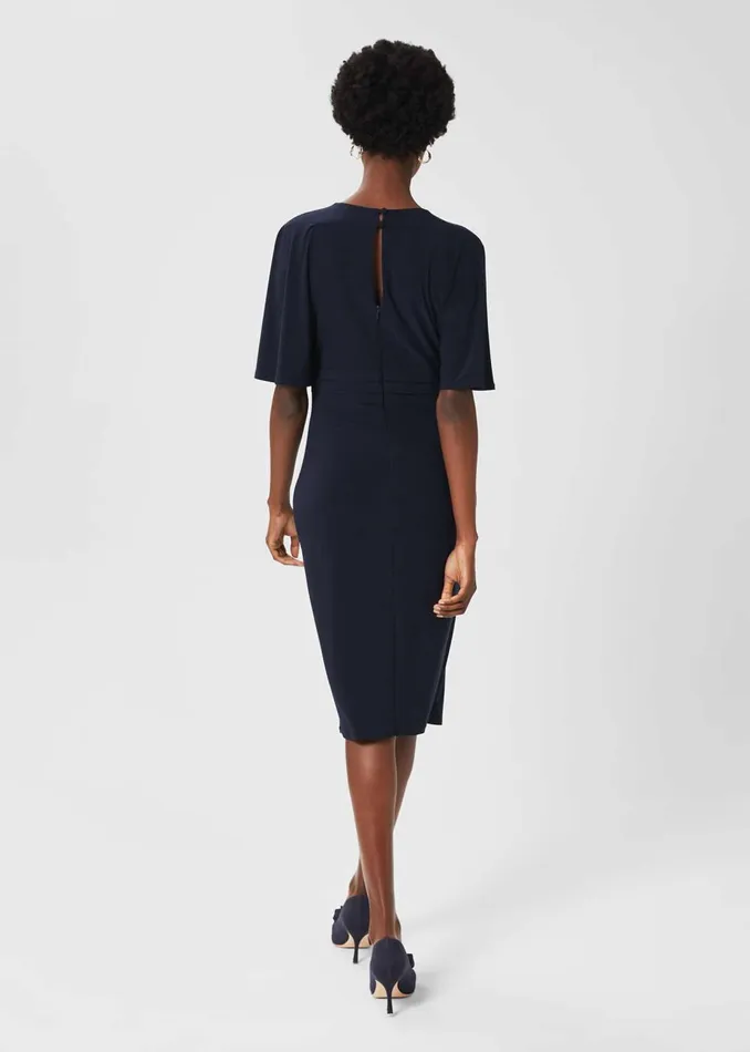 Womens Coralie Dress Midnight Navy Hobbs Dresses Near Me