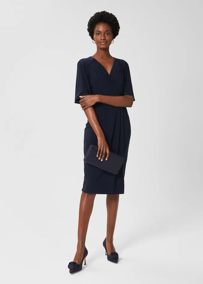 Womens Coralie Dress Midnight Navy Hobbs Dresses Near Me