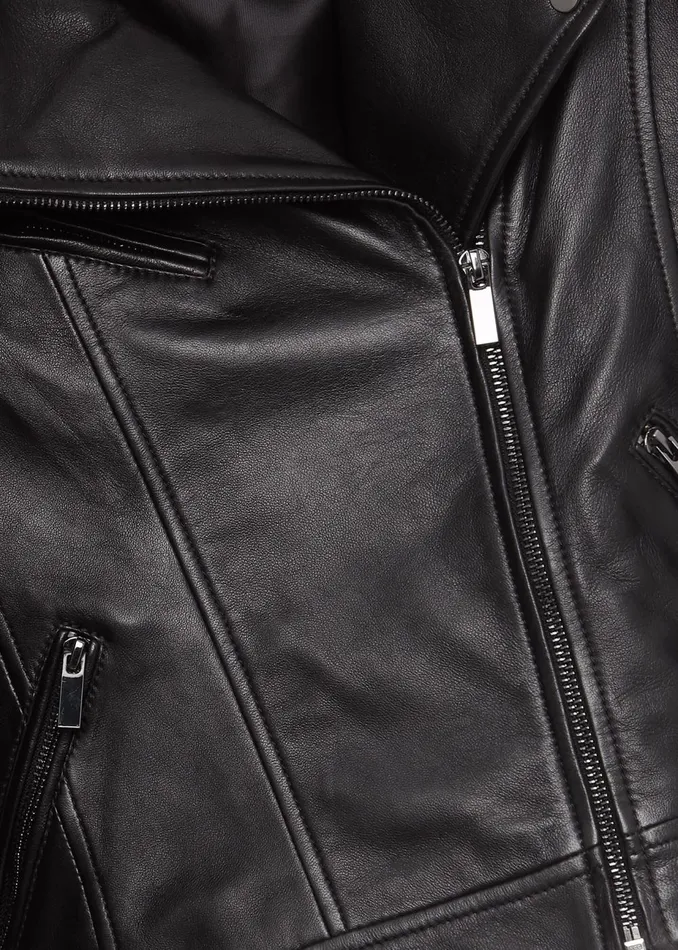 Womens Dakota Leather Jacket Black Hobbs Coats and Jackets Casaul
