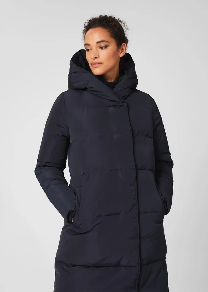 Womens Darla Water Resistant Puffer Jacket Navy Hobbs Coats and Jackets Near Me