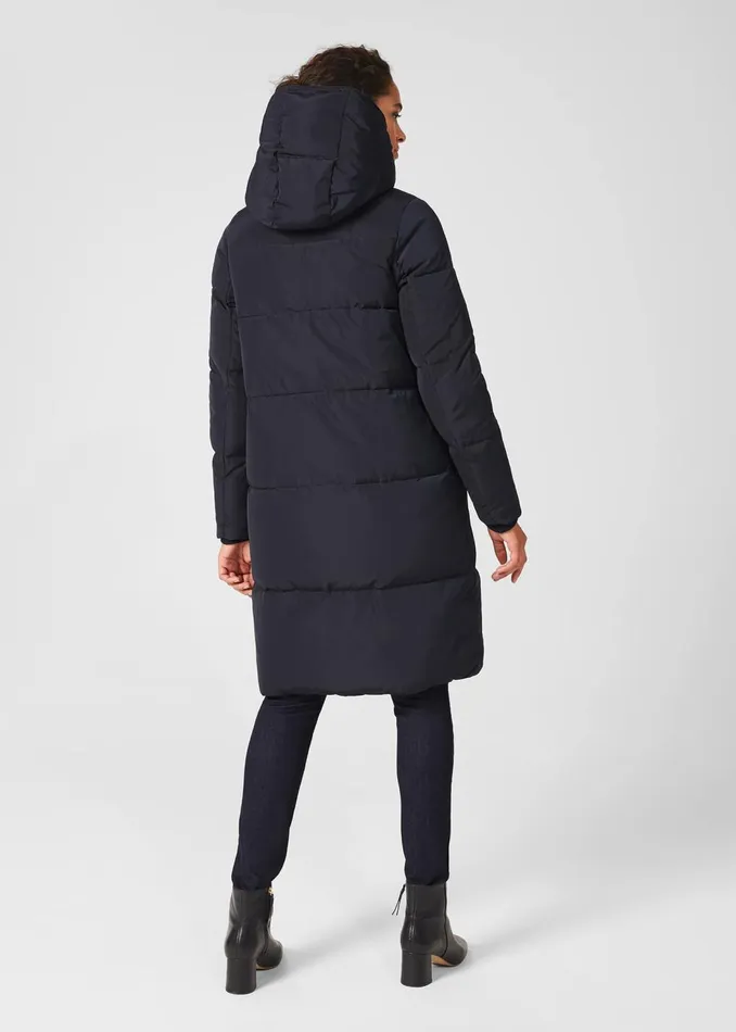 Womens Darla Water Resistant Puffer Jacket Navy Hobbs Coats and Jackets Near Me