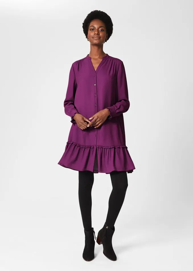 Womens Dianna Dress Purple Hobbs Dresses For Sale