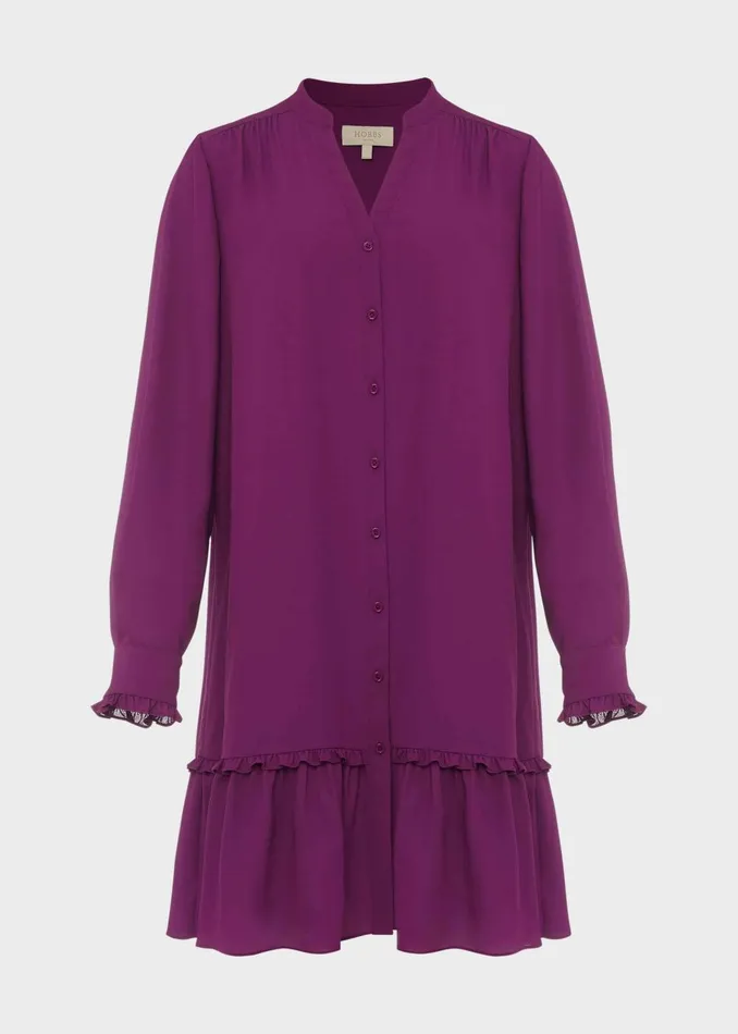 Womens Dianna Dress Purple Hobbs Dresses For Sale