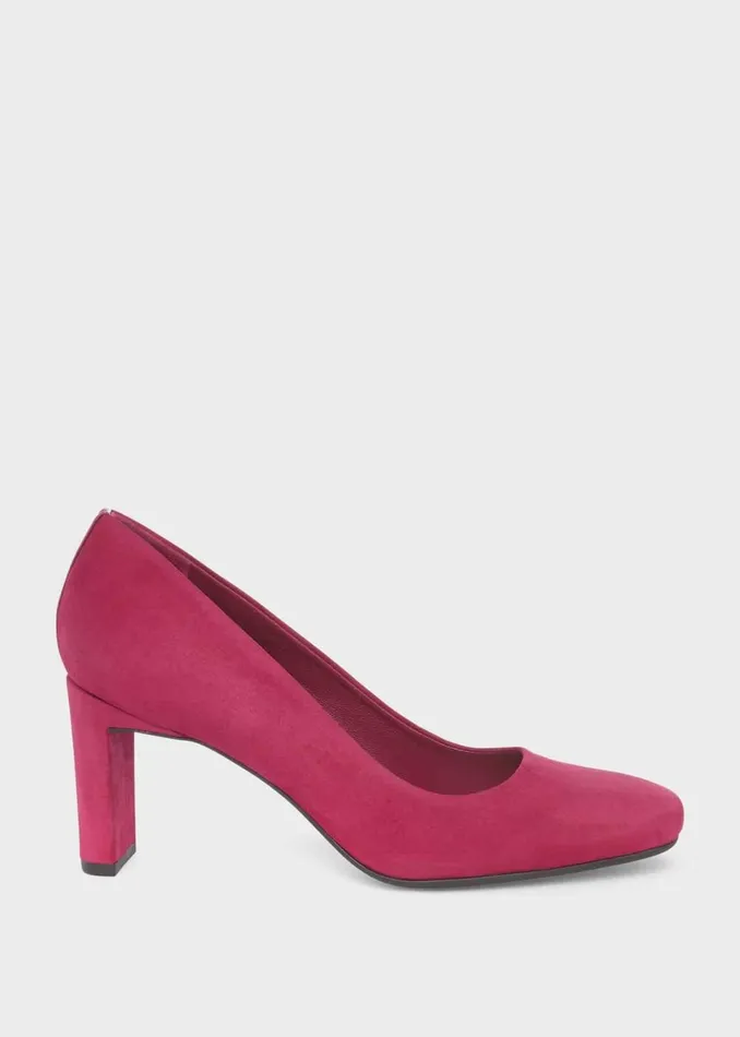 Womens Ella Suede Court Shoes Berry Pink Hobbs Heels Popular
