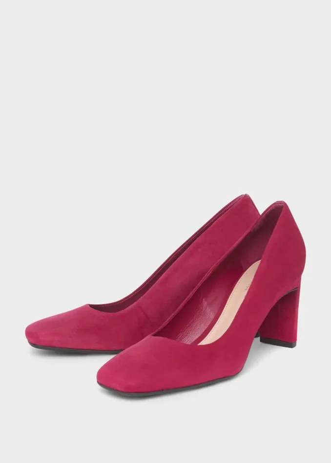 Womens Ella Suede Court Shoes Berry Pink Hobbs Heels Popular