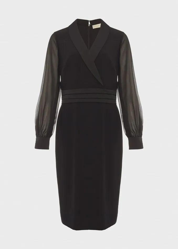Womens Fridah Tux Dress Black Hobbs Dresses Cheap On Sale