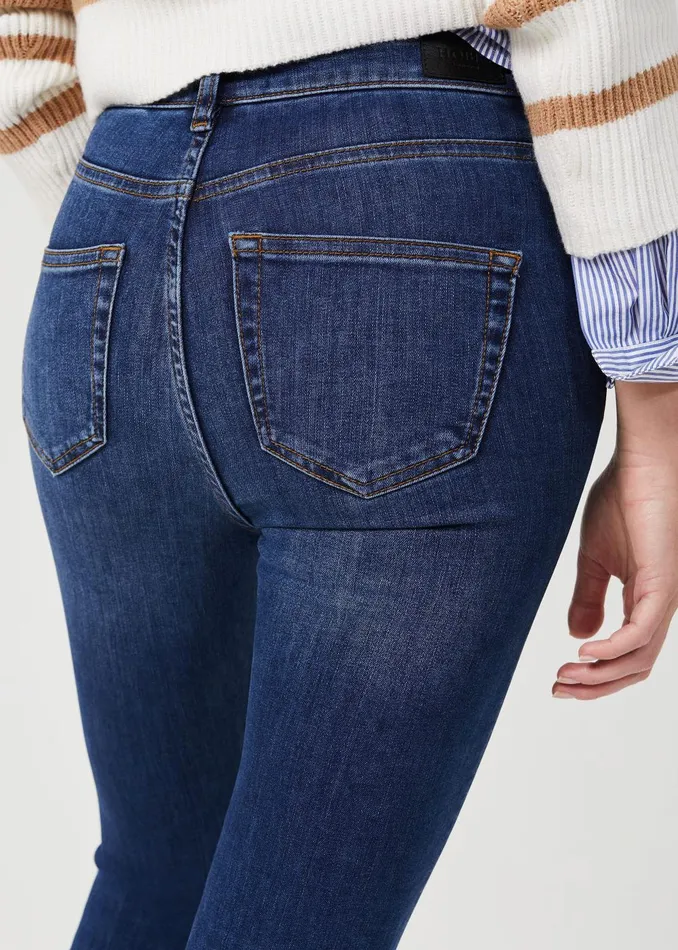 Womens Gia Sculpting Jean With Stretch Mid Wash Hobbs Jeans On Sale