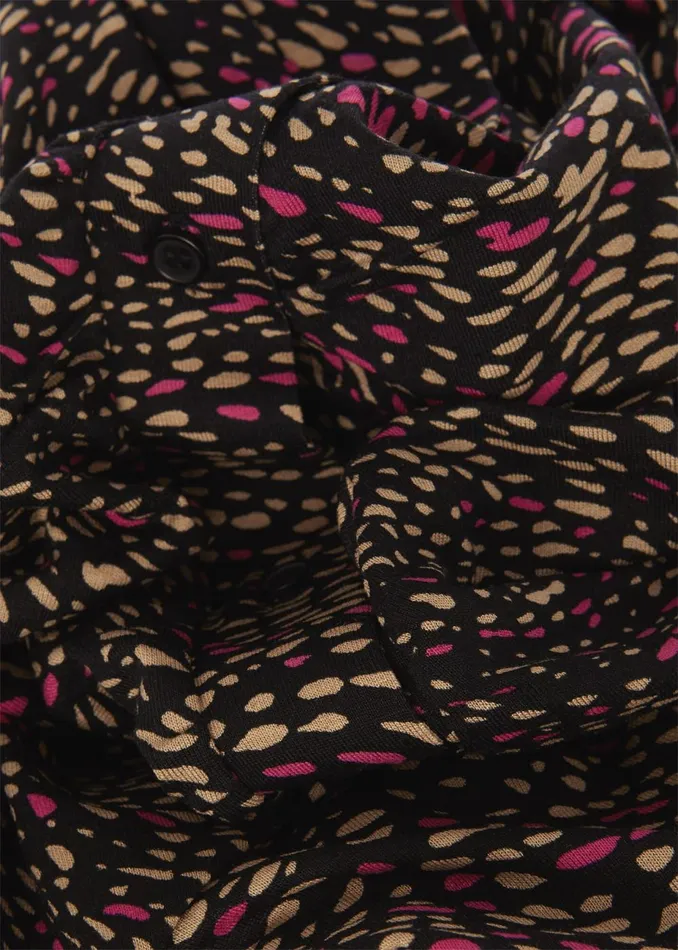 Womens Hatty Jersey Dress Black Multi Hobbs Dresses Gift for Friend