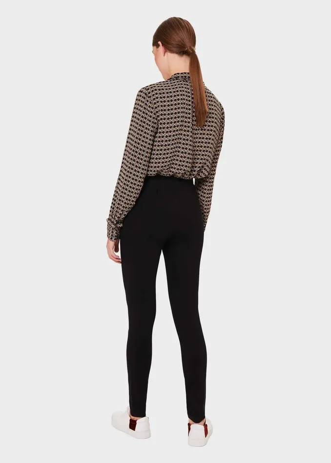 Womens Jana Sculpting Legging With Stretch Black Hobbs Trousers