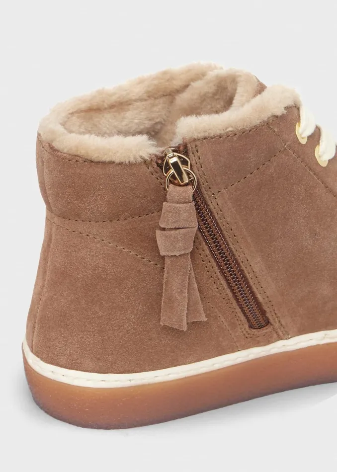 Womens Juliana Suede Trainer Sepia Hobbs Flats and Pumps Gift Ideas