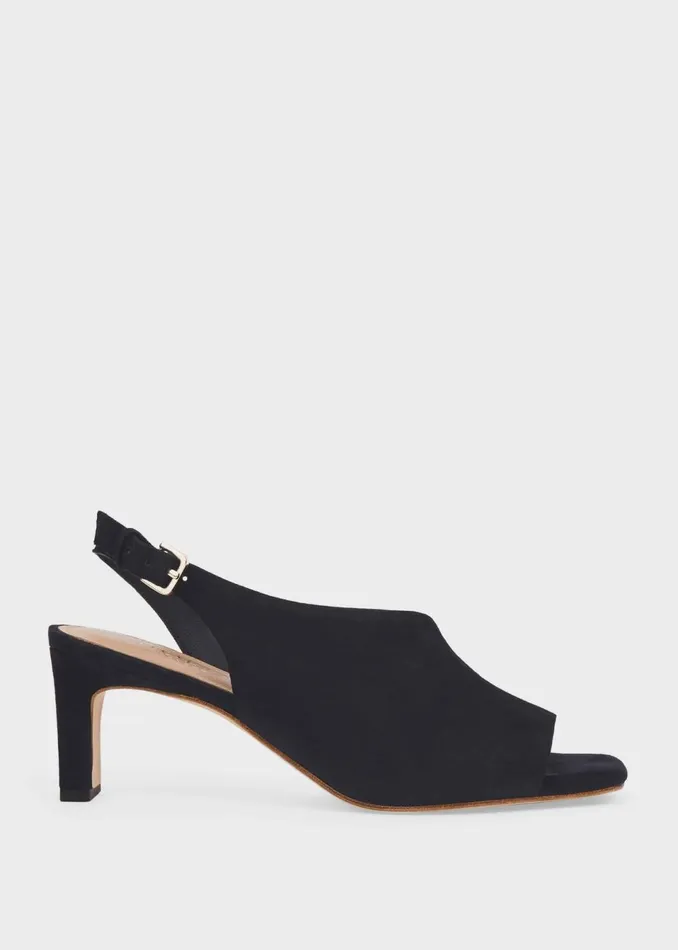 Womens Kate Suede Sandals Navy Hobbs Heels Gift Ideas