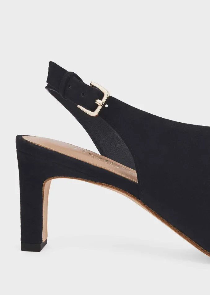 Womens Kate Suede Sandals Navy Hobbs Heels Gift Ideas