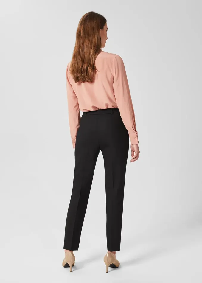Womens Laurel Tapered Trousers Black Hobbs Trousers