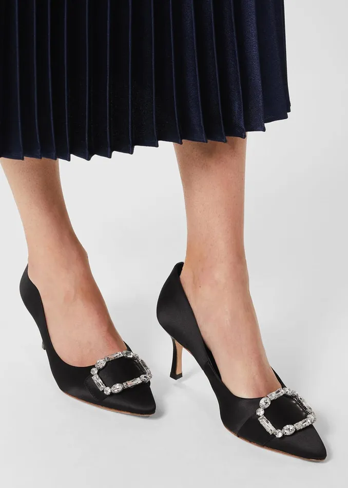 Womens Lucinda Court Shoes Black Hobbs Heels Cheap On Sale