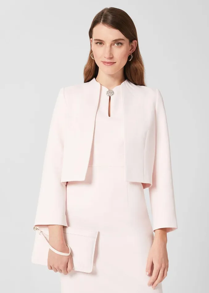 Womens Lundy Wristlet Pale Pink Hobbs Bags Online